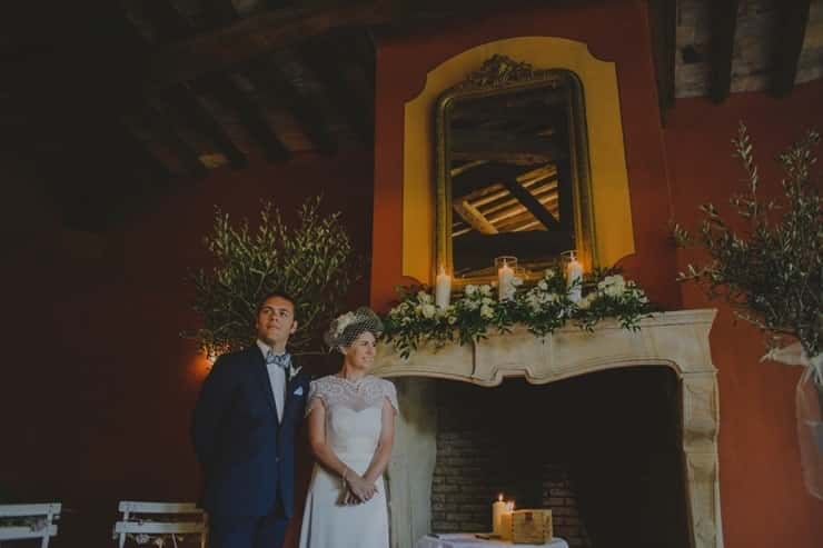 Décoration florale de mariage au Château La Font du Broc