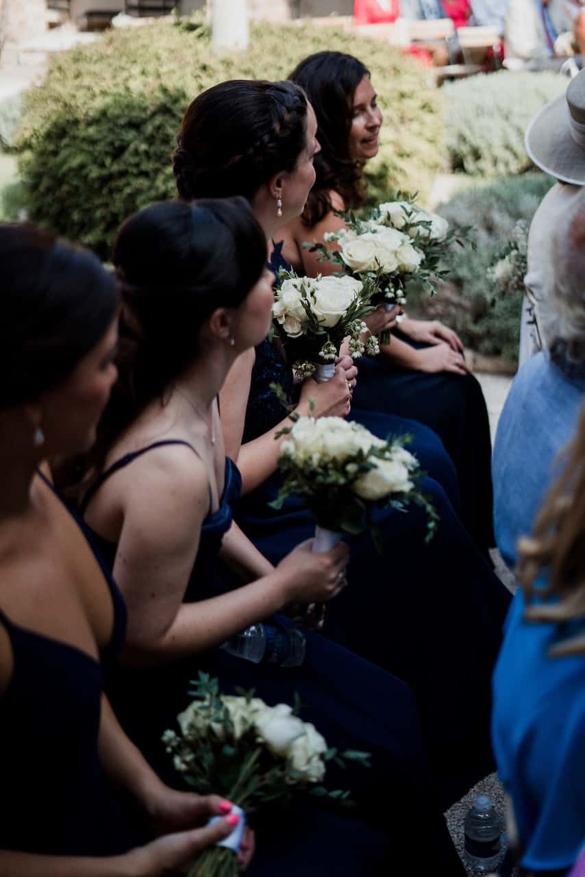 Décoration florale de mariage au Château Sainte-Roseline