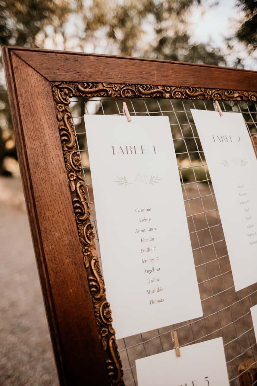 Décoration florale de mariage au Château Rasque