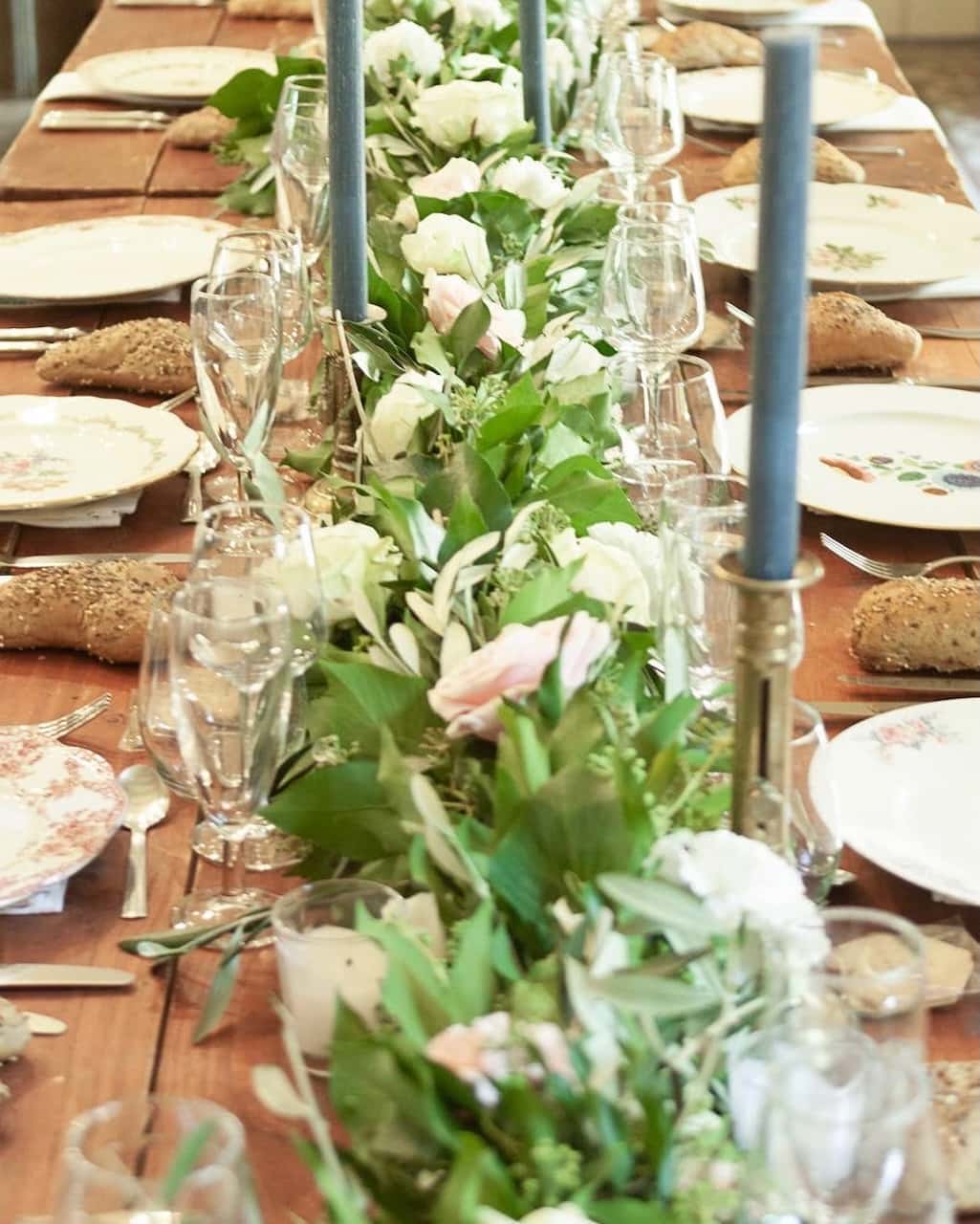 Décoration florale de mariage au Château des Demoiselles